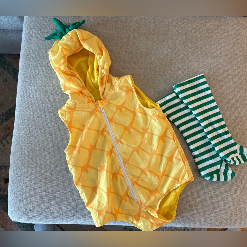 18-24 month baby pineapple costume